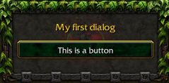 Screenshot: First Dialog